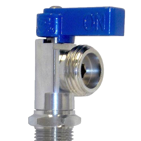 AMERICAN VALVE 12-in Male Brass Washing Machine Valve