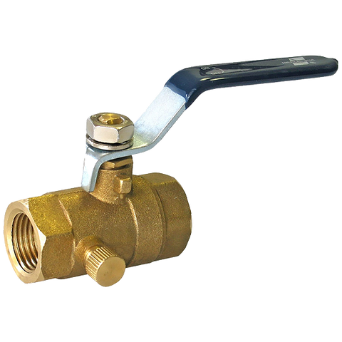 AMERICAN VALVE 34-in Brass In-Line Ball Valve